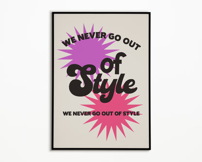 Style Taylor Swift Print