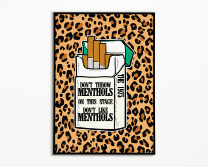 Don't Like Menthols The 1975 Print