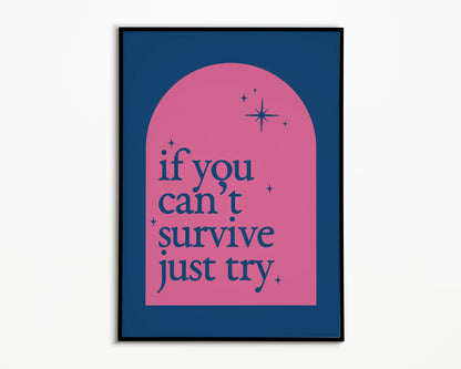 I Always Wanna Die (Sometimes) The 1975 Print