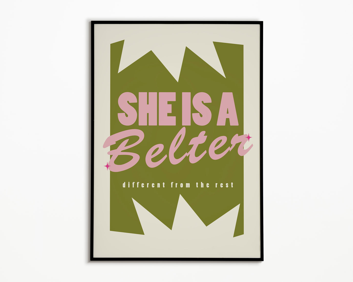 Belter Gerry Cinnamon Print