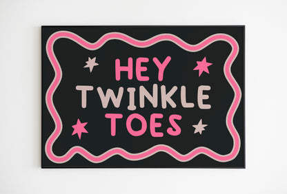 Twinkle Toes Print