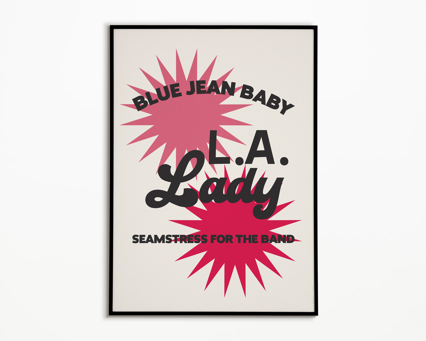 Tiny Dancer Elton John Print