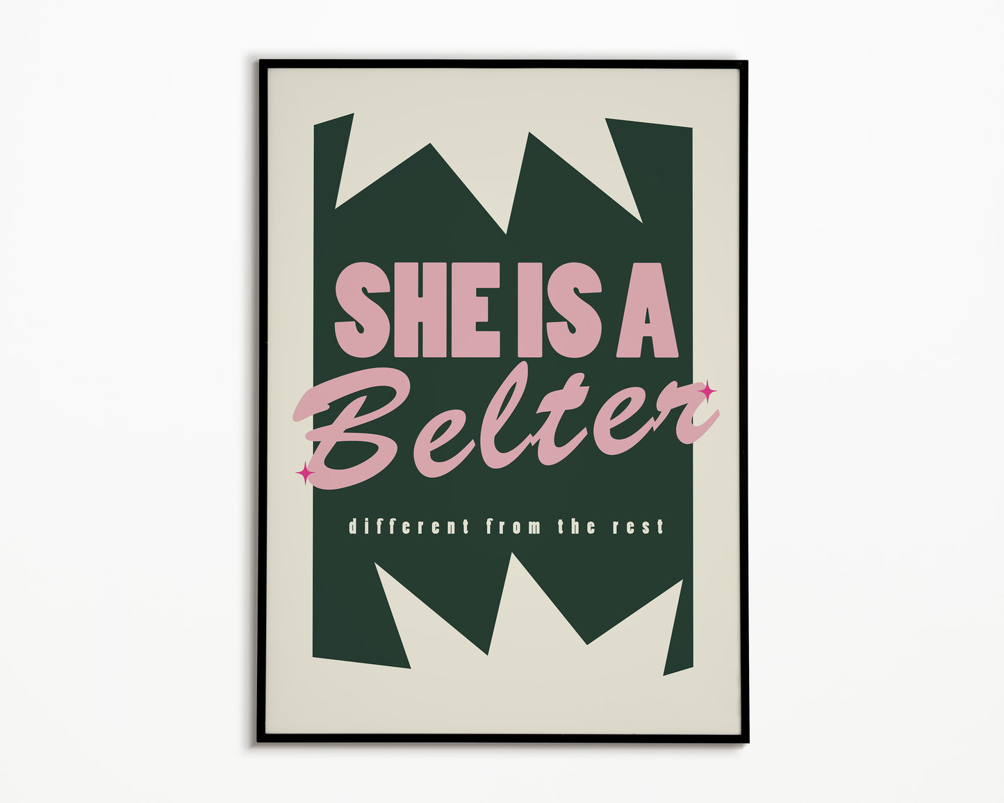 Belter Gerry Cinnamon Print