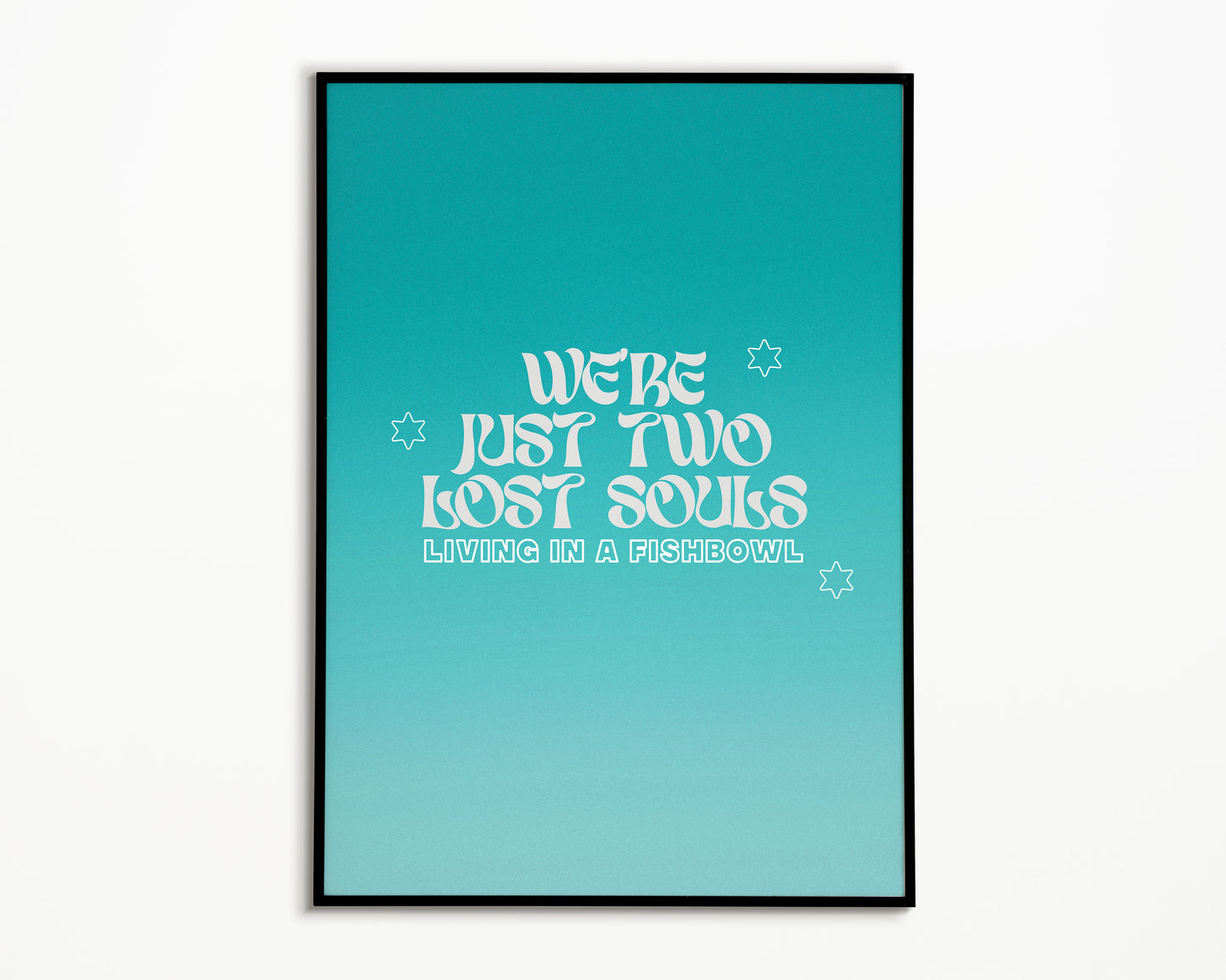 Wish You Were Here Pink Floyd Print