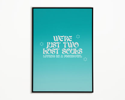 Wish You Were Here Pink Floyd Print