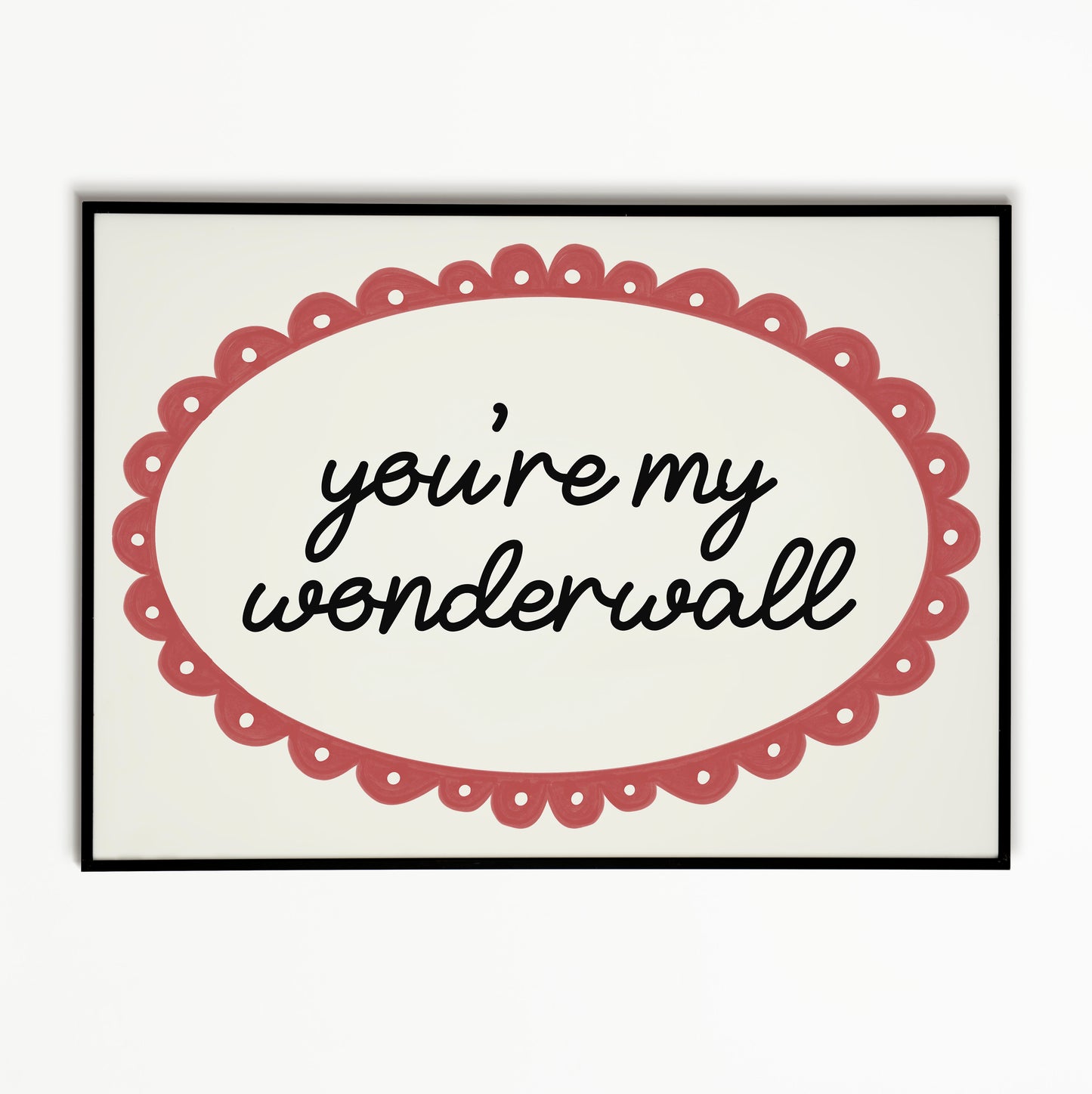 Wonderwall Oasis Print