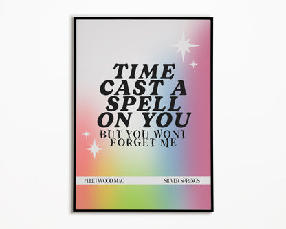 Silver Spring Fleetwood Mac Print