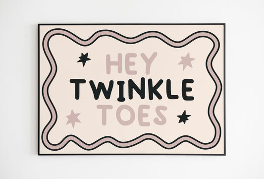 Twinkle Toes Print