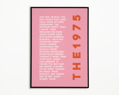 NOACF Album List The 1975 Print