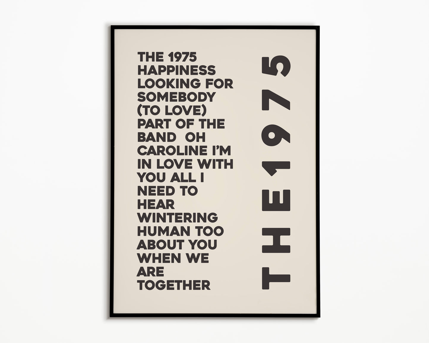 BFIAFL Album List The 1975 Print