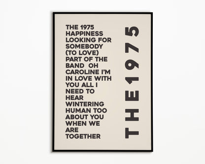 BFIAFL Album List The 1975 Print