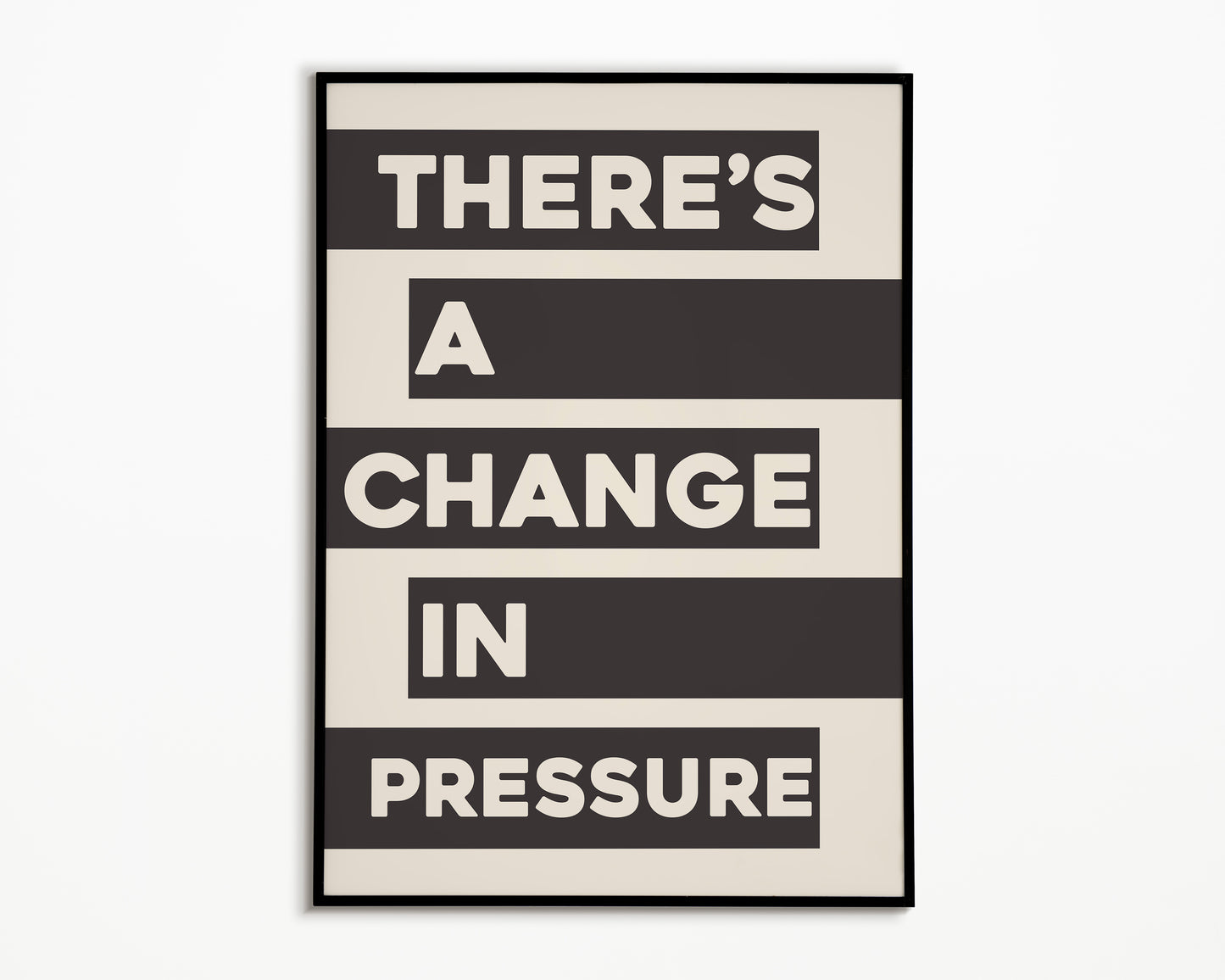 Pressure The 1975 Print