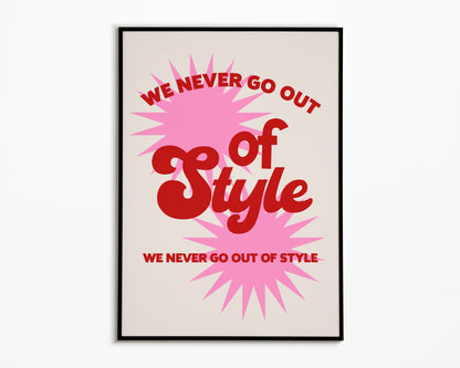 Style Taylor Swift Print