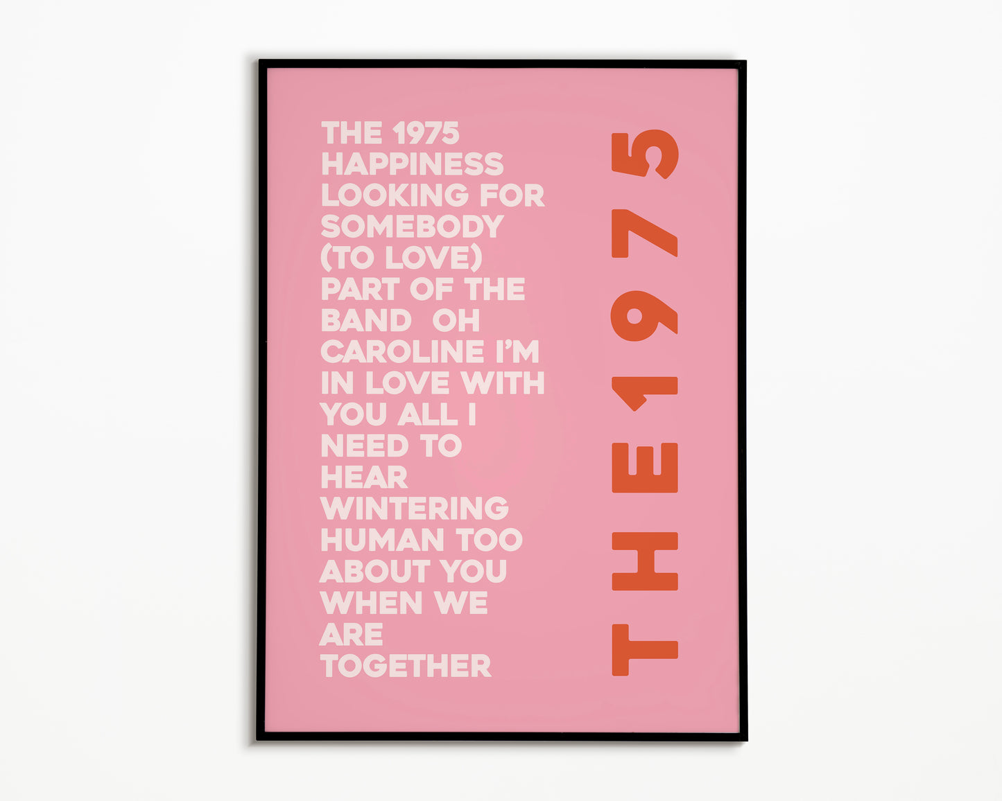 BFIAFL Album List The 1975 Print