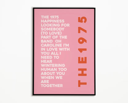 BFIAFL Album List The 1975 Print