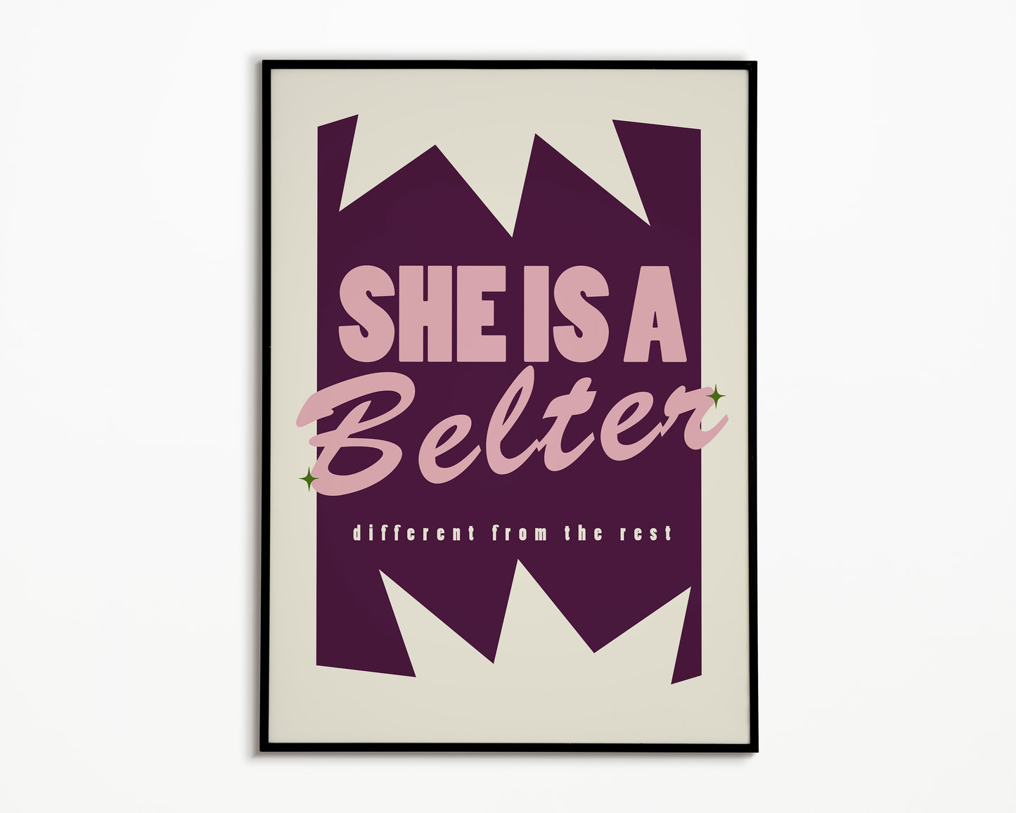 Belter Gerry Cinnamon Print