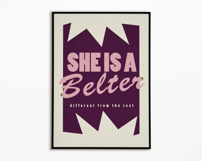 Belter Gerry Cinnamon Print