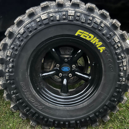 Land Rover Discovery 2 Centre Caps - Black LR Logo