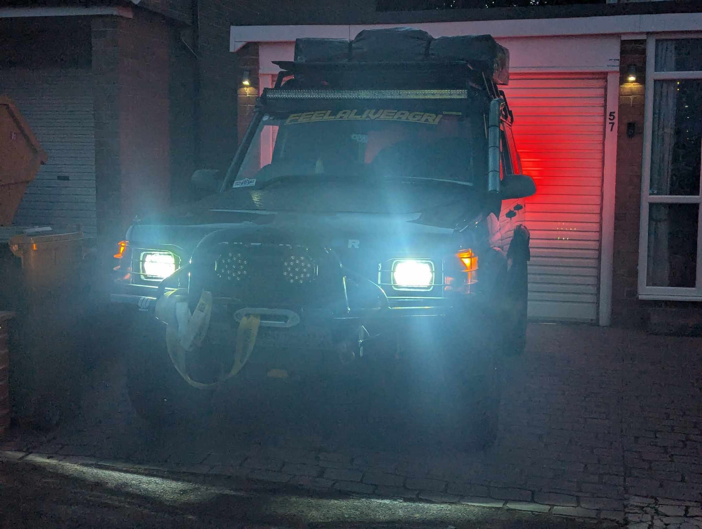 Land Rover Discovery 1/2 Headlight Adapters