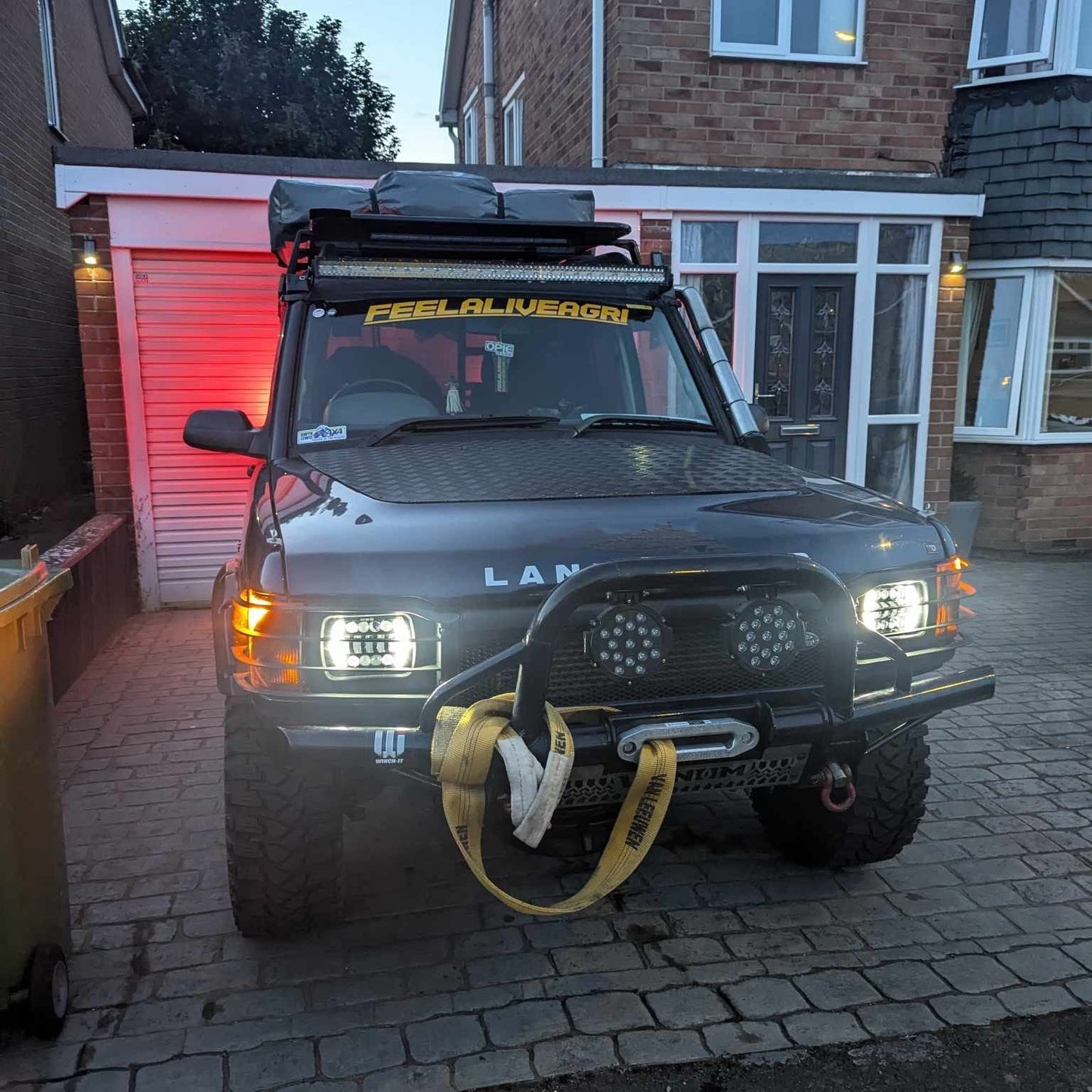 Land Rover Discovery 1/2 Headlight Adapters