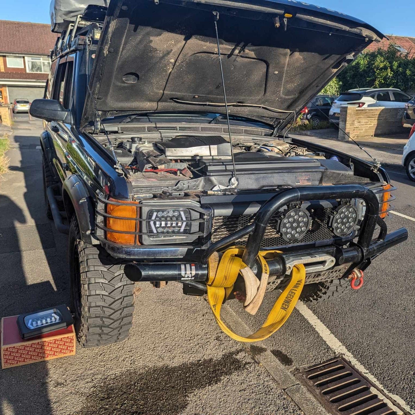 Land Rover Discovery 1/2 Headlight Adapters