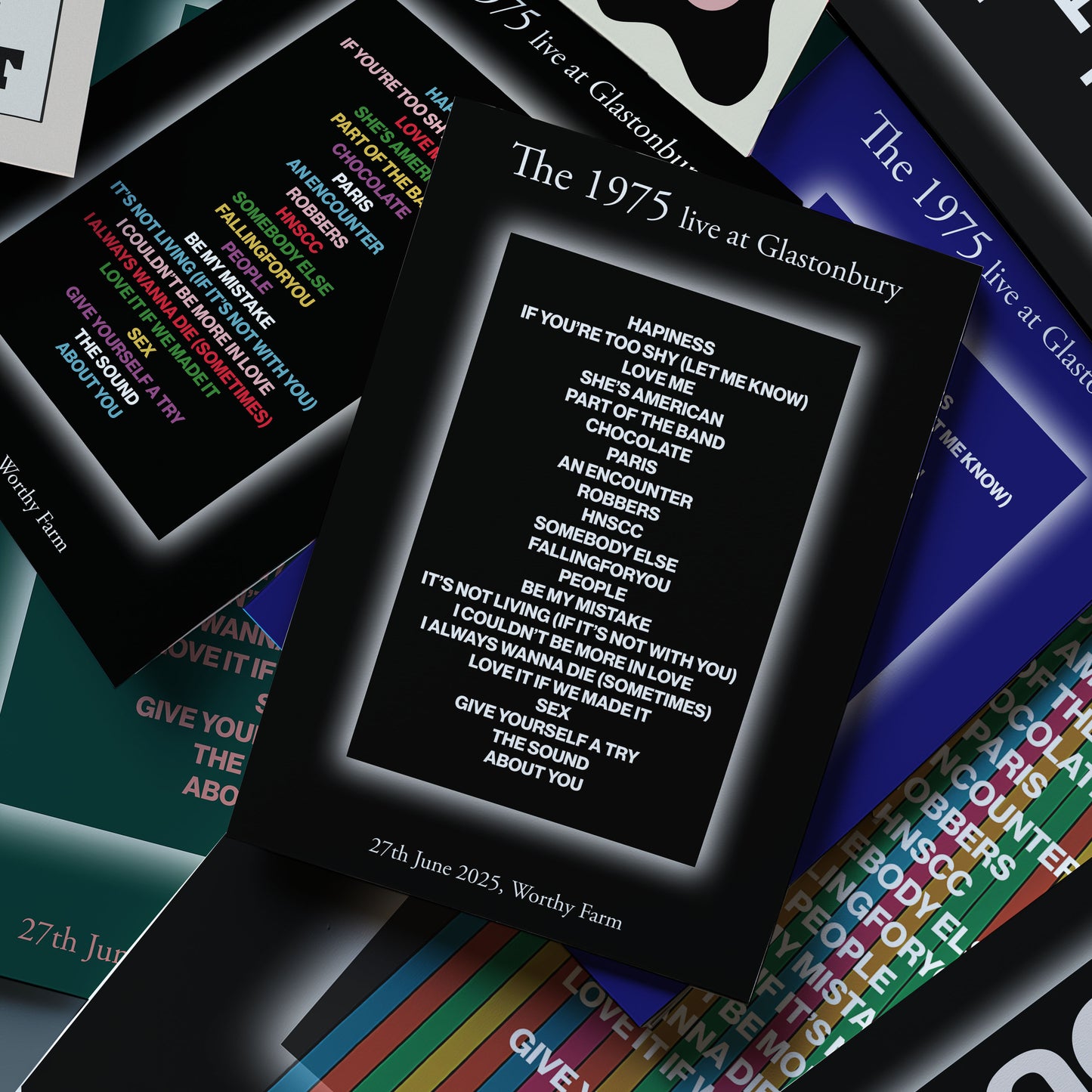 The 1975 Names Setlist (Glastonbury Set)