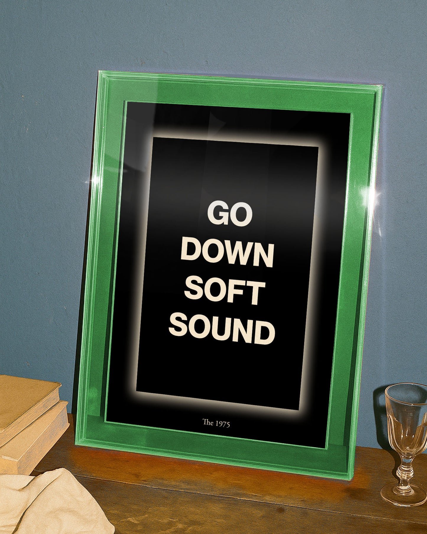 The 1975 Go Down Soft Sound Print