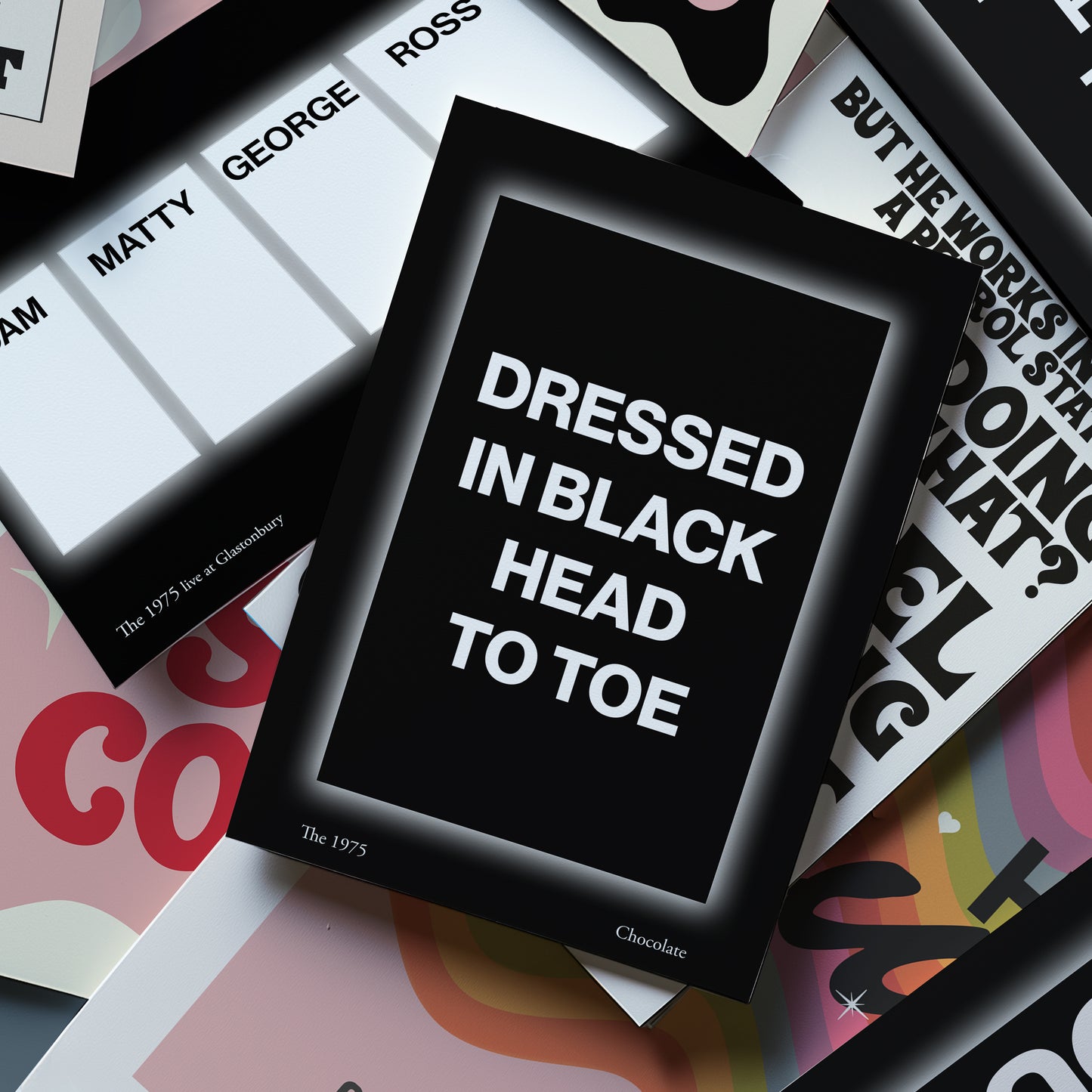 The 1975 Chocolate Print