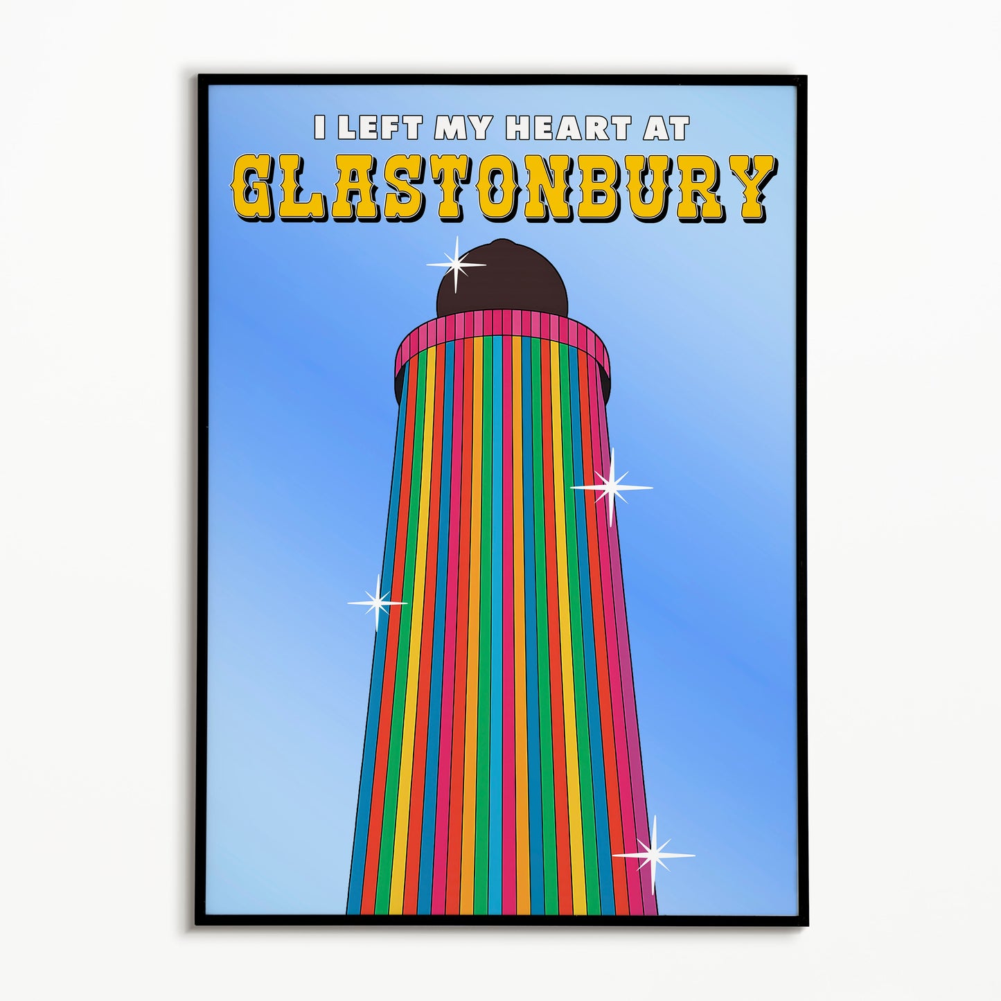 I Left My Heart At Glastonbury Print