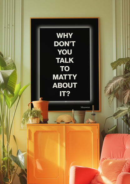 The 1975 Menswear Print