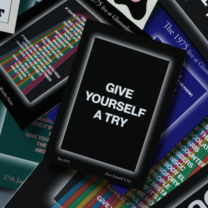 The 1975 Give Yourself A Try Print