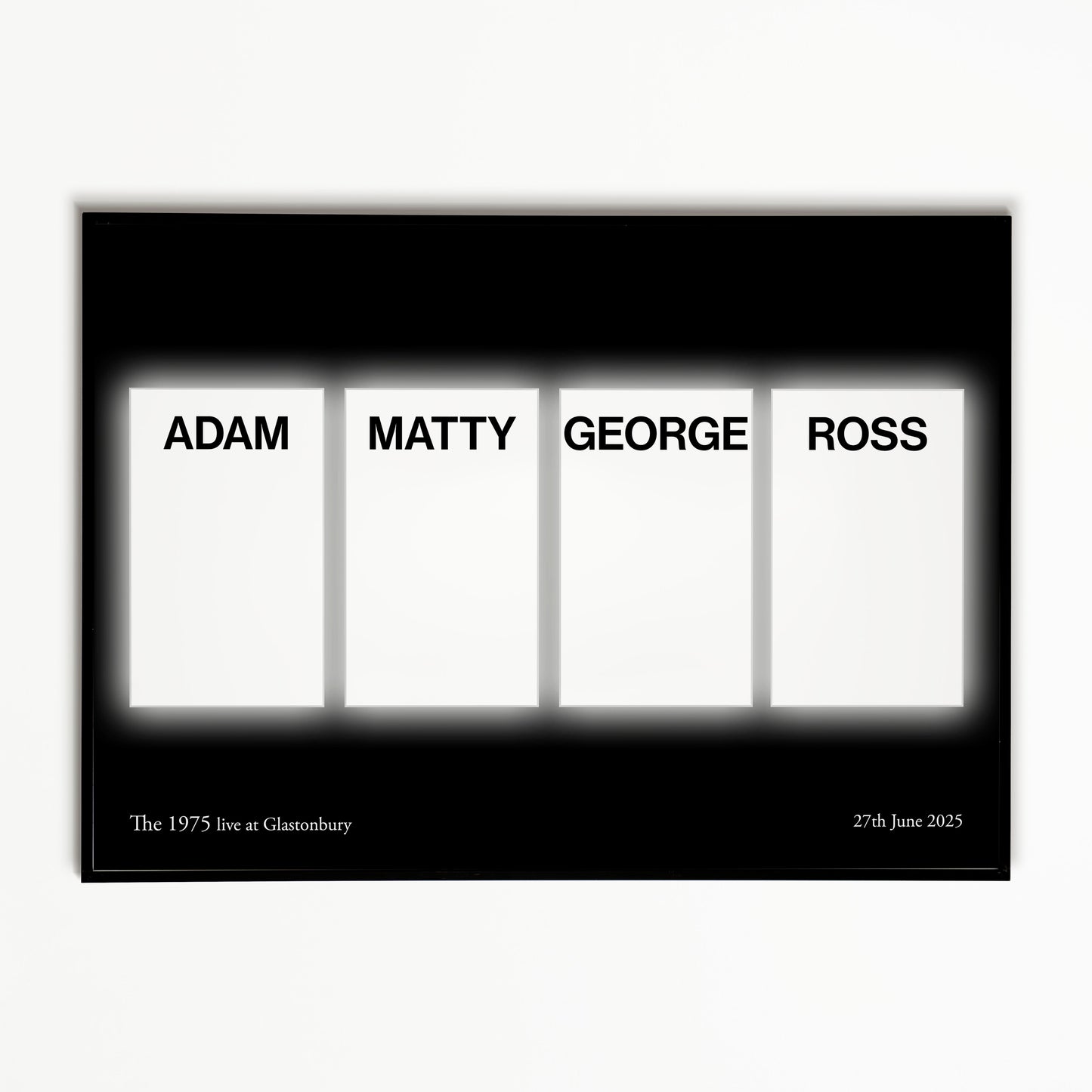 The 1975 Names Setlist (Glastonbury Set)