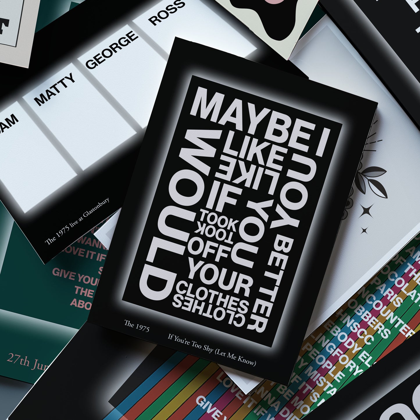 The 1975 If You're Too Shy (Let Me Know) Print