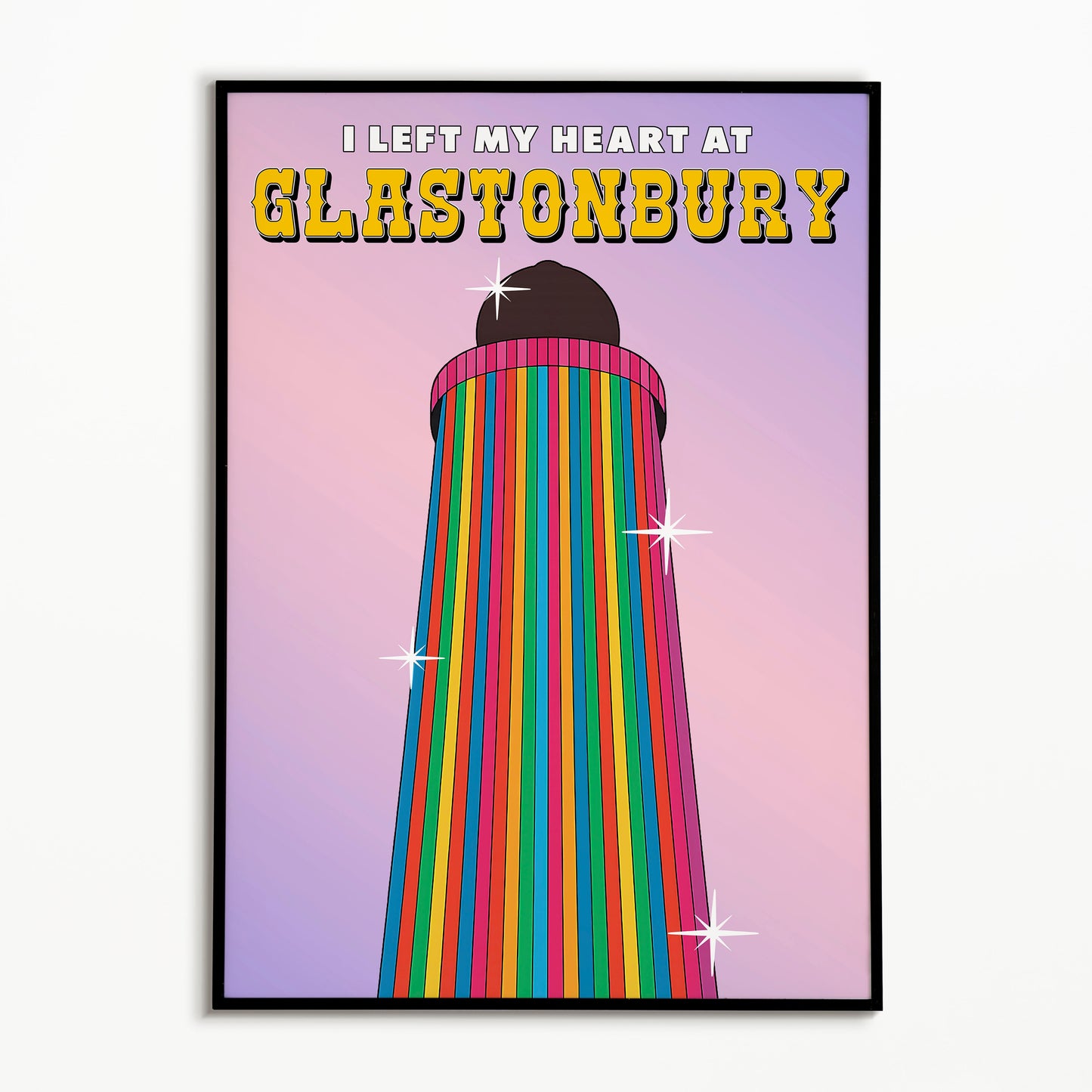 I Left My Heart At Glastonbury Print