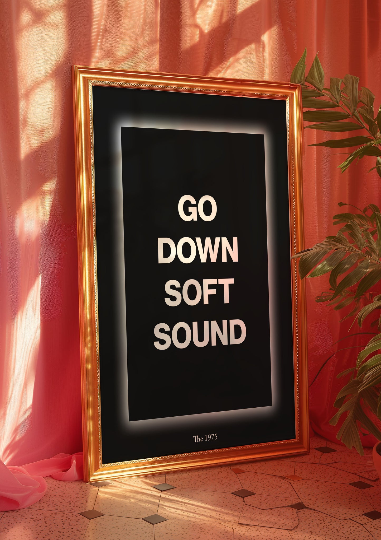 The 1975 Go Down Soft Sound Print