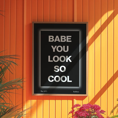 The 1975 Robbers Print