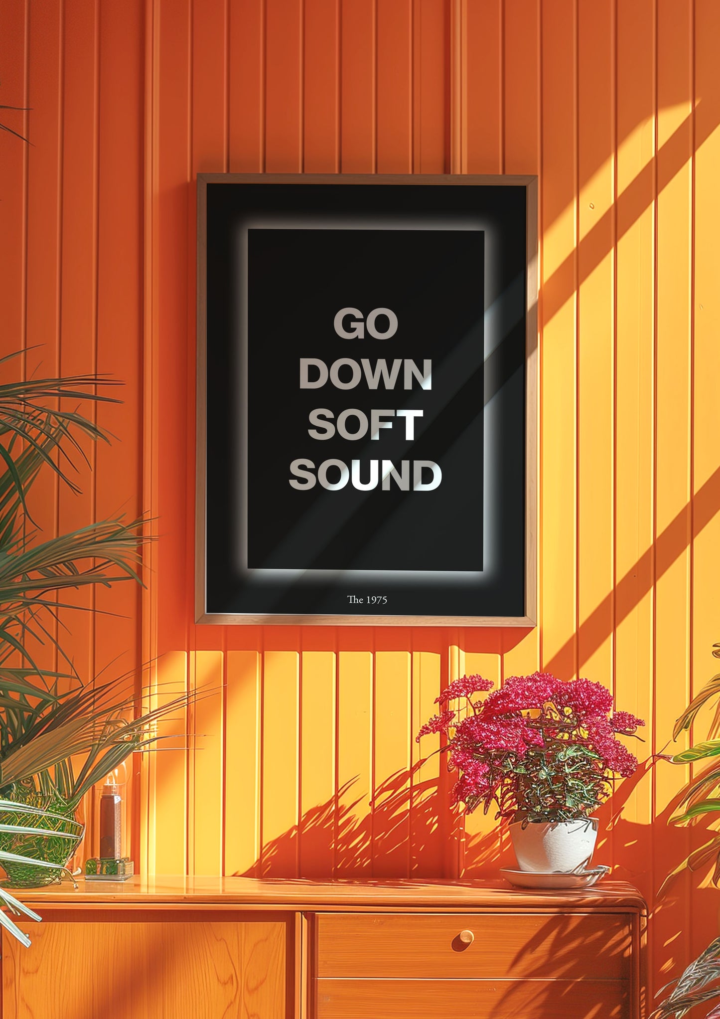 The 1975 Go Down Soft Sound Print