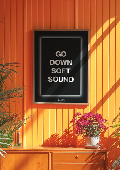 The 1975 Go Down Soft Sound Print