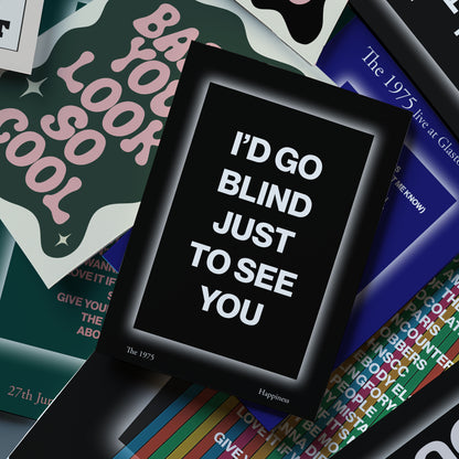 The 1975 Happiness Print