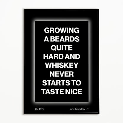 The 1975 Give Yourself A Try Print