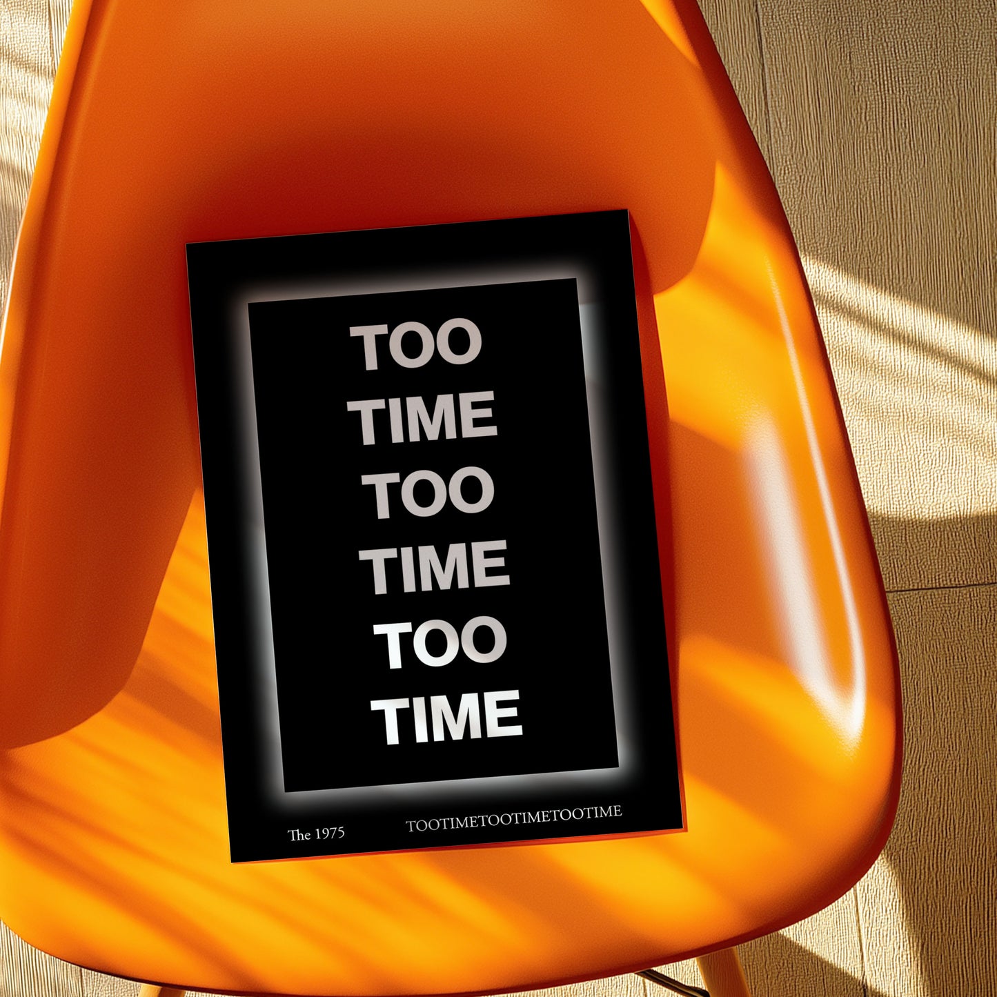 The 1975 TOOTIMETOOTIMETOOTIME Print