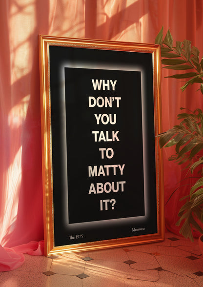 The 1975 Menswear Print