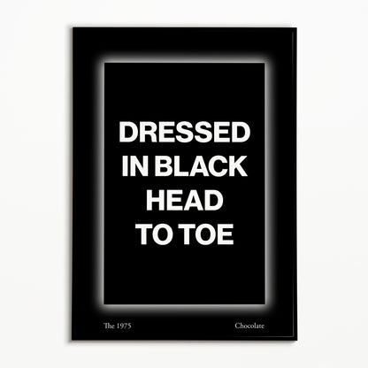 The 1975 Chocolate Print