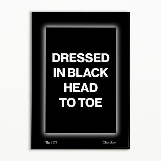 The 1975 Chocolate Print