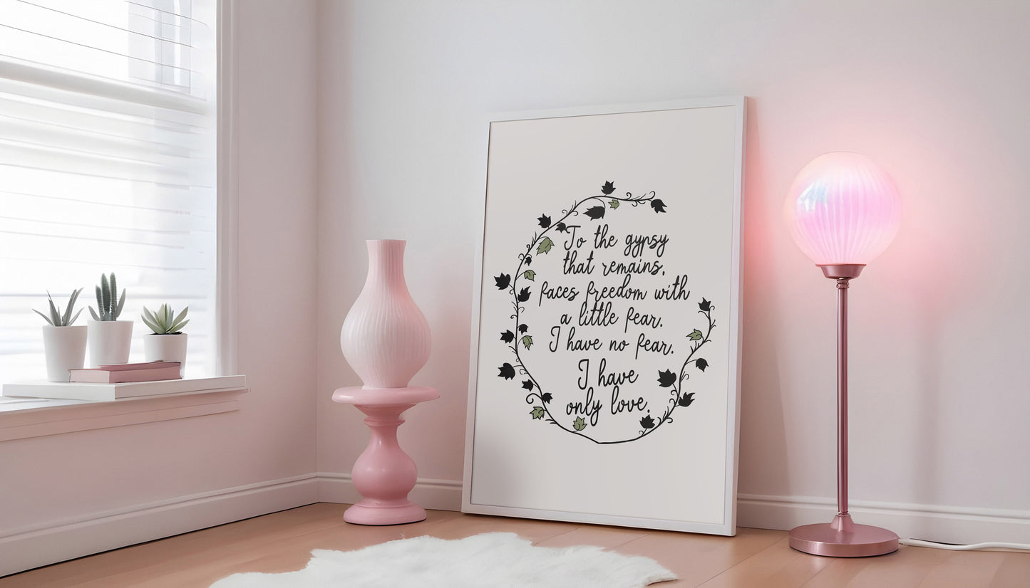 Gypsy Fleetwood Mac Print